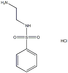 N-(2-AMINOETHYL)BENZENESULFONAMIDE HYDROCHLORIDE Struktur