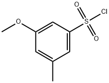 3-METHOXY-5-METHYLBENZENESULFONYL CHLORIDE Struktur