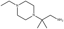 2-(4-ethyl-1-piperazinyl)-2-methyl-1-propanamine(SALTDATA: FREE) Struktur
