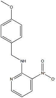 N-[(4-methoxyphenyl)methyl]-3-nitropyridin-2-amine Structure