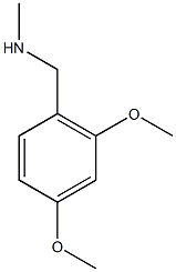 [(2,4-dimethoxyphenyl)methyl](methyl)amine Struktur