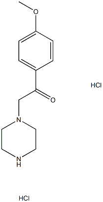 1-(4-methoxyphenyl)-2-(piperazin-1-yl)ethan-1-one dihydrochloride