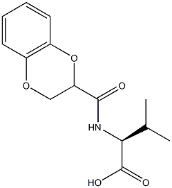 (2S)-2-[(2,3-dihydro-1,4-benzodioxin-2-yl)formamido]-3-methylbutanoic acid