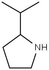 2-(propan-2-yl)pyrrolidine Struktur