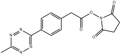 メチルテトラジン-NHSエステル 化學(xué)構(gòu)造式