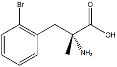 (R)-alpha-Methyl-2-bromophenylalanine (>98%, >98%ee) Struktur