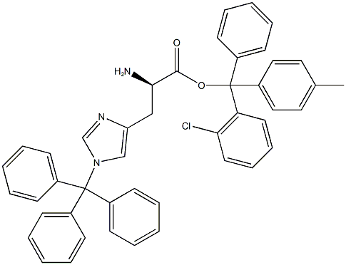 H-D-HIS(TRT)-2-CHLOROTRITYL RESIN