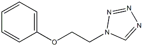 1-(2-phenoxyethyl)tetrazole Struktur
