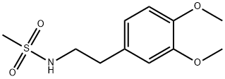 N-[2-(3,4-dimethoxyphenyl)ethyl]methanesulfonamide Structure