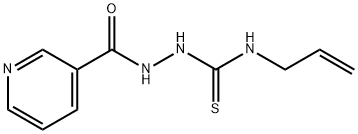 1-prop-2-enyl-3-(pyridine-3-carbonylamino)thiourea Struktur