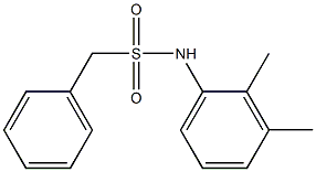N-(2,3-dimethylphenyl)-1-phenylmethanesulfonamide Struktur