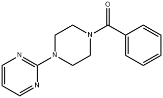 phenyl-(4-pyrimidin-2-ylpiperazin-1-yl)methanone Structure