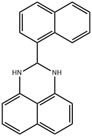2-naphthalen-1-yl-2,3-dihydro-1H-perimidine Struktur