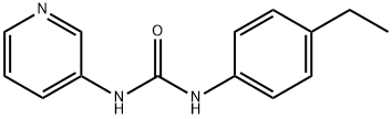 1-(4-ethylphenyl)-3-pyridin-3-ylurea Struktur