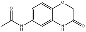 N-(3-oxo-4H-1,4-benzoxazin-6-yl)acetamide Struktur