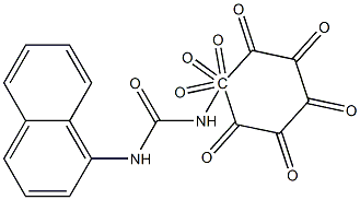 1-naphthalen-1-yl-3-(4-octoxyphenyl)urea Struktur