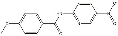 4-methoxy-N-(5-nitropyridin-2-yl)benzamide Structure