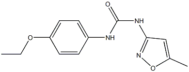 1-(4-ethoxyphenyl)-3-(5-methyl-1,2-oxazol-3-yl)urea Structure