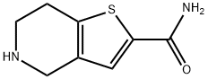 4,5,6,7-TETRAHYDROTHIENO[3,2-C]PYRIDINE-2-CARBOXAMIDE Structure