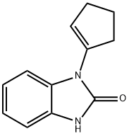 2H-Benzimidazol-2-one,1-(1-cyclopenten-1-yl)-1,3-dihydro-(9CI) Struktur
