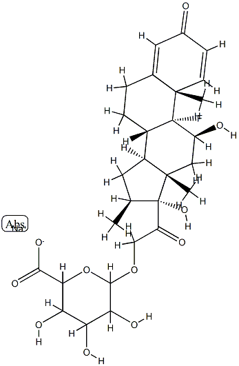BetaMethasone β-D-Glucuronide SodiuM Salt Struktur