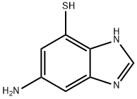 1H-Benzimidazole-4-thiol,6-amino-(9CI) Struktur