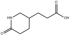 3-(6-oxopiperidin-3-yl)propanoic acid Structure