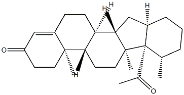 2'-methyl-16,17-cyclohexaneprogesterone Structure