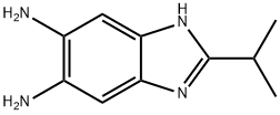 1H-Benzimidazole-5,6-diamine,2-(1-methylethyl)-(9CI) Struktur