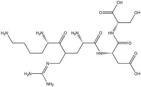 Lys-arg-asp-ser Struktur