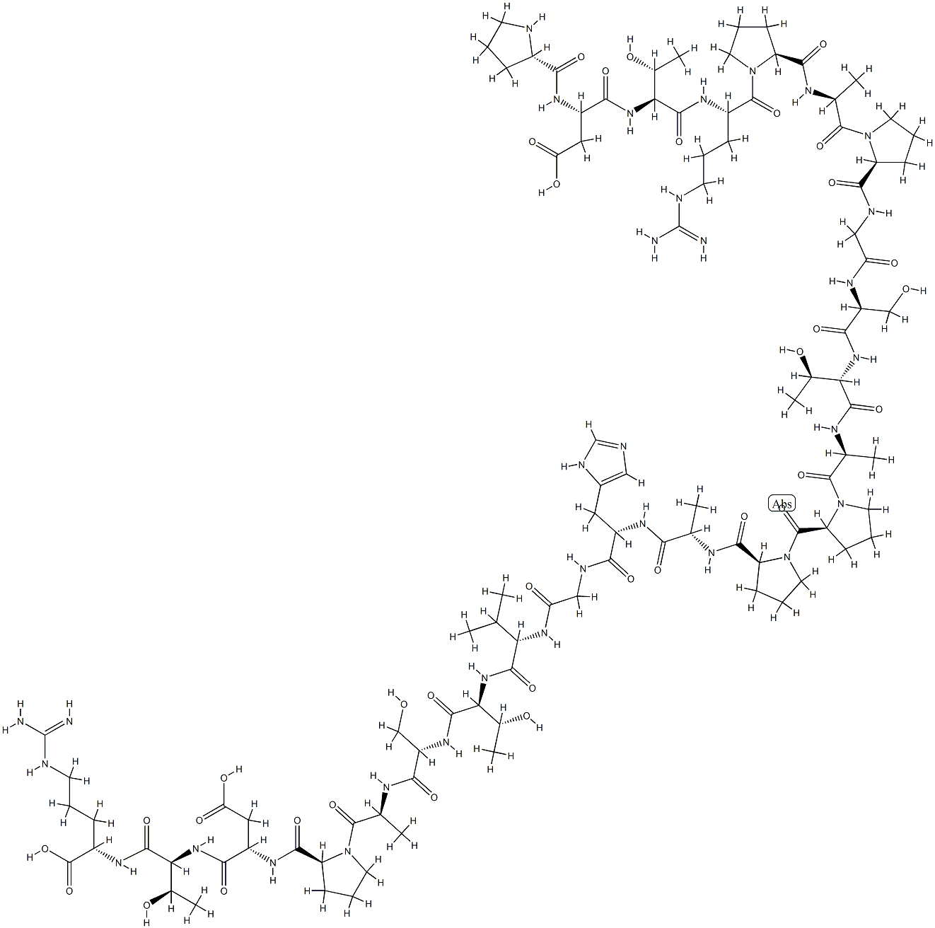 peptide p(1-24) Struktur