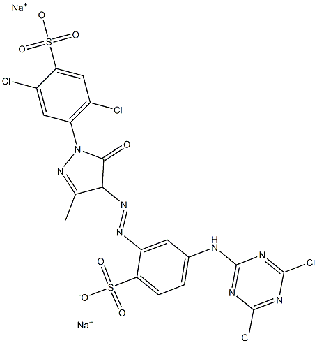 活性黃6GS 結(jié)構(gòu)式