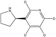 (R)-Nornicotine-d4 Structure