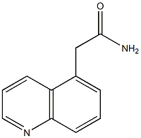 2-(quinolin-5-yl)acetamide Struktur
