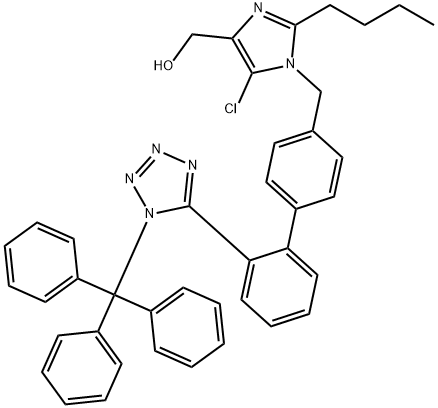 N-Trityl Losartan IsoMer Struktur