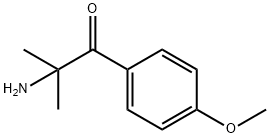 Propiophenone,  2-amino-4-methoxy-2-methyl-  (8CI) Structure