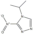 4H-1,2,4-Triazole,4-(1-methylethyl)-3-nitro-(9CI) Struktur