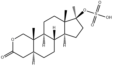 Oxandrolone 17-Sulfate Struktur