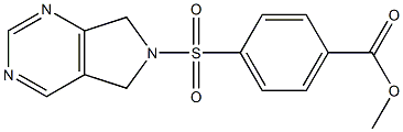 NSEZQLZCHRSSJH-UHFFFAOYSA-N|4-(5,7-二氫吡咯并[3,4-D]嘧啶-6-基磺?；?苯甲酸甲酯