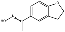 (NE)-N-[1-(2,3-dihydro-1-benzofuran-5-yl)ethylidene]hydroxylamine Struktur
