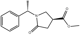 (S)-methyl5-oxo-1-((S)-1-phenylethyl)pyrrolidine-3-carboxylate(WXC02529) Struktur