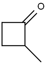 2α-Methylcyclobutanone Struktur