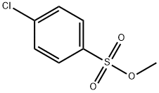 4-Chlorobenzene-sulfonmethyl-ester Struktur