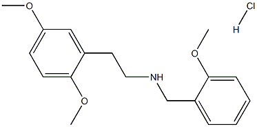 25H-NBOMe (hydrochloride) Struktur
