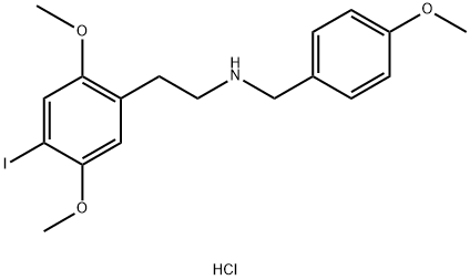 25I-NBOMe 4-methoxy isomer (hydrochloride) Struktur