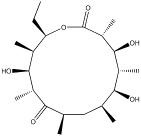 6-deoxyerythronolide B Struktur