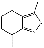 2,1-Benzisoxazole,4,5,6,7-tetrahydro-3,7-dimethyl-(9CI) Struktur