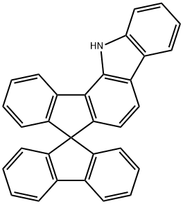 螺[9H-芴-9,7'(12'H)-吲哚并[1,2-A]咔唑] 結(jié)構(gòu)式