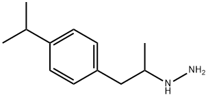1-(p-Isopropyl-α-methylphenethyl)hydrazine Structure