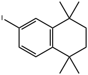 6-iodo-1,1,4,4-tetramethyl-1,2,3,4-tetrahydronaphthalene(WX142284) Struktur